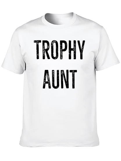 Trophy Aunt Graphic T-Shirt - Black