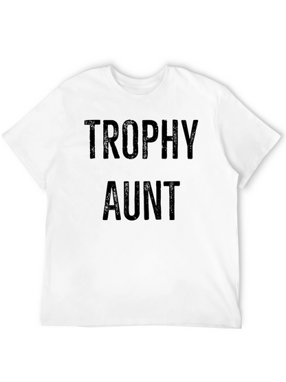 Trophy Aunt Graphic T-Shirt - Black