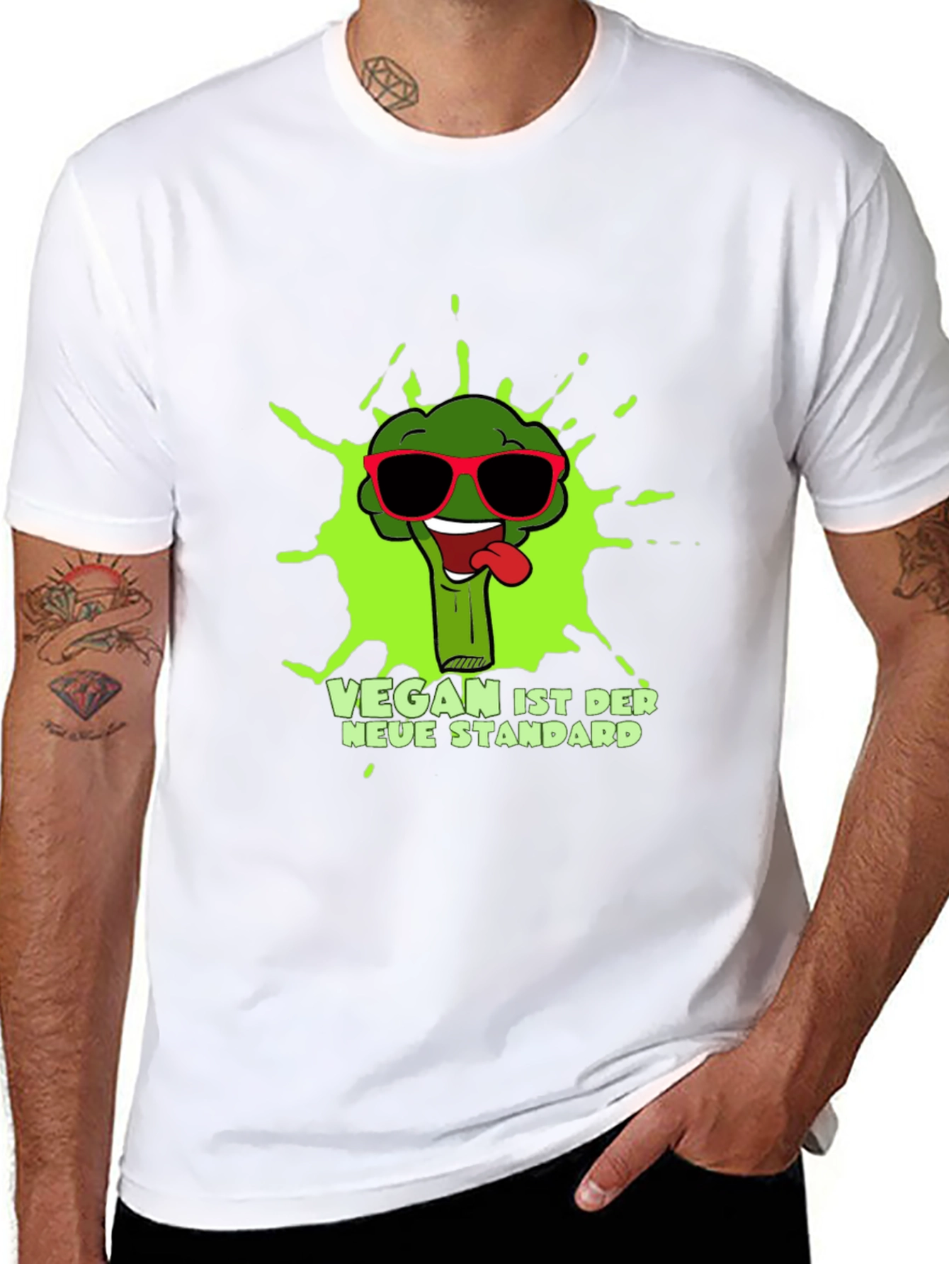 Vegan Broccoli T-Shirt