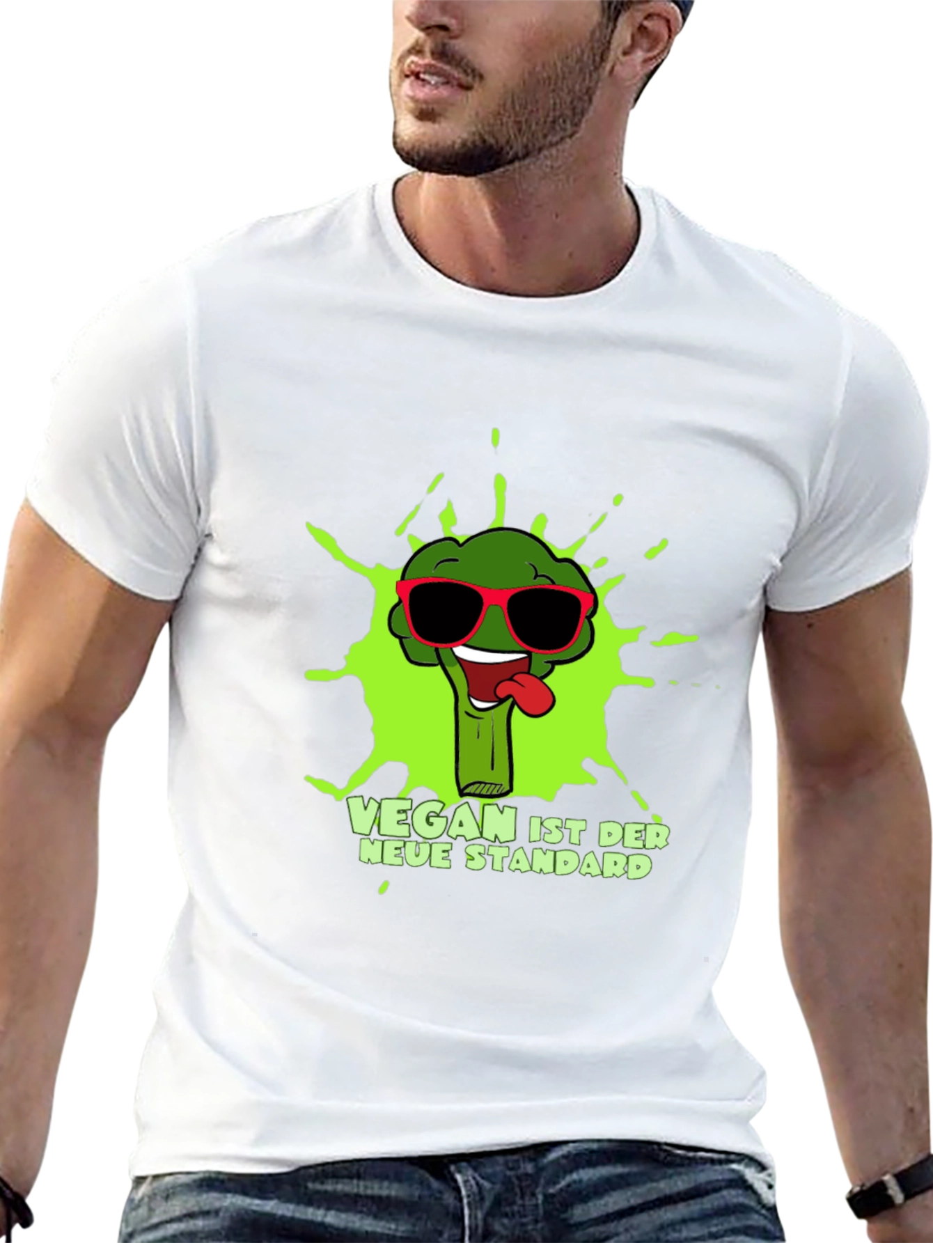 Vegan Broccoli T-Shirt