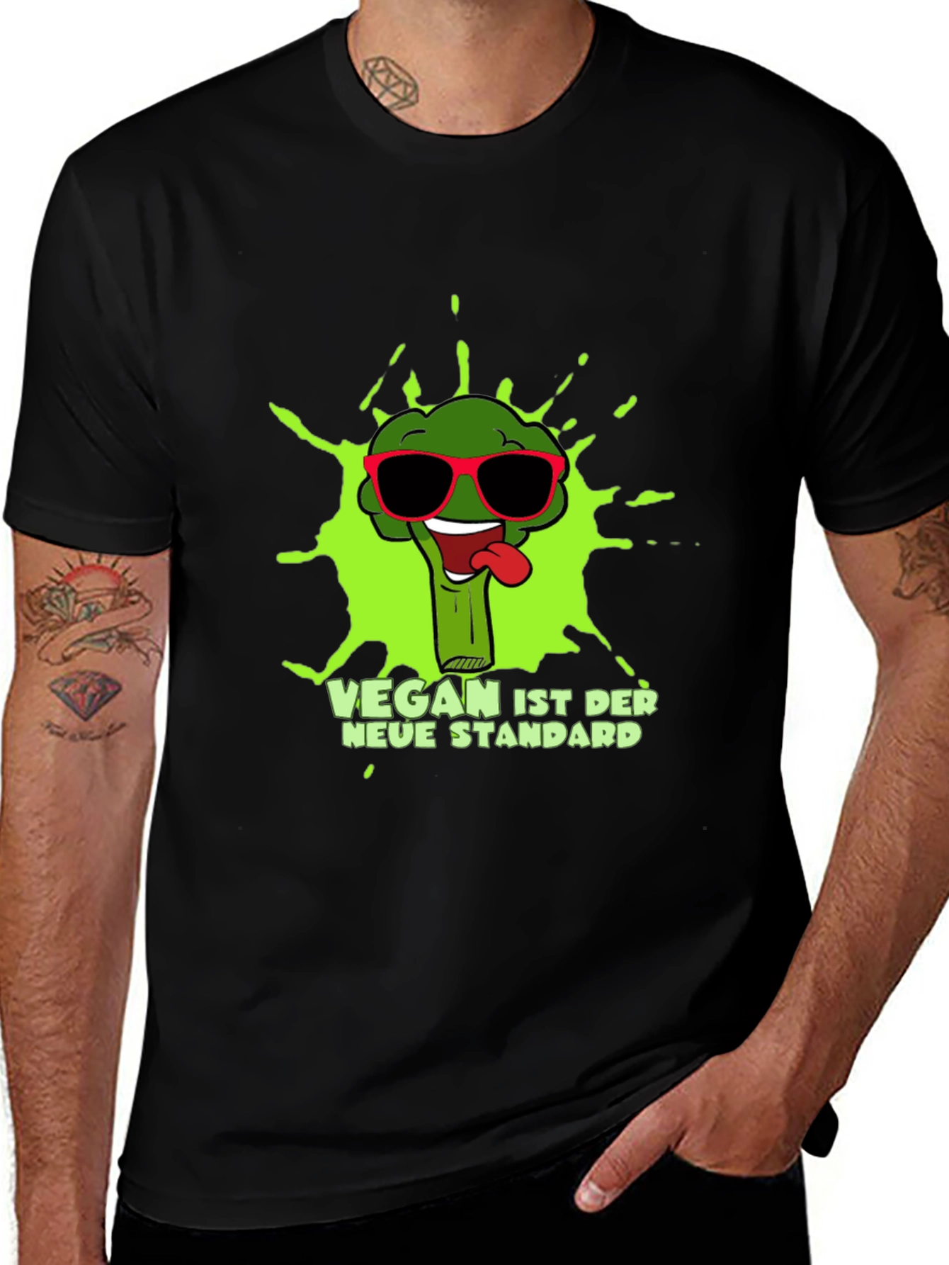Vegan Broccoli T-Shirt