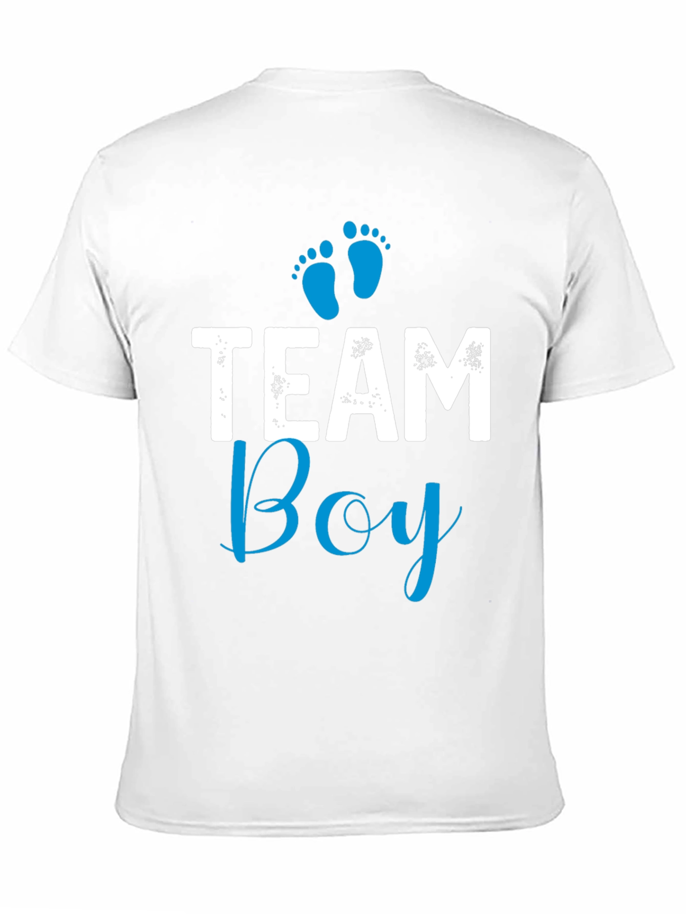 Team Boy T-Shirt - Baby Shower Gender Reveal Tee