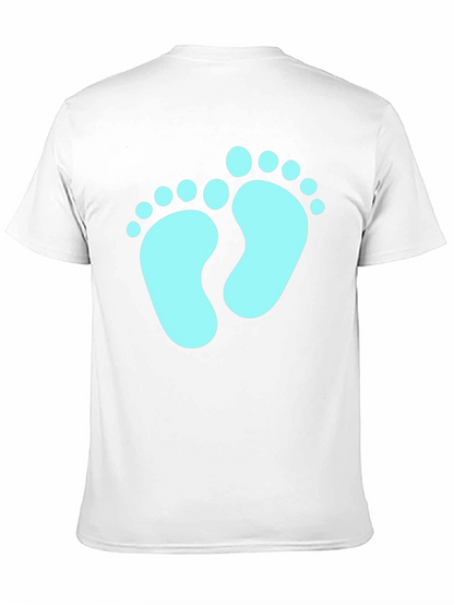 Baby Feet Graphic Tee - New Parent T-Shirt