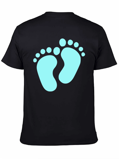 Baby Feet Graphic Tee - New Parent T-Shirt