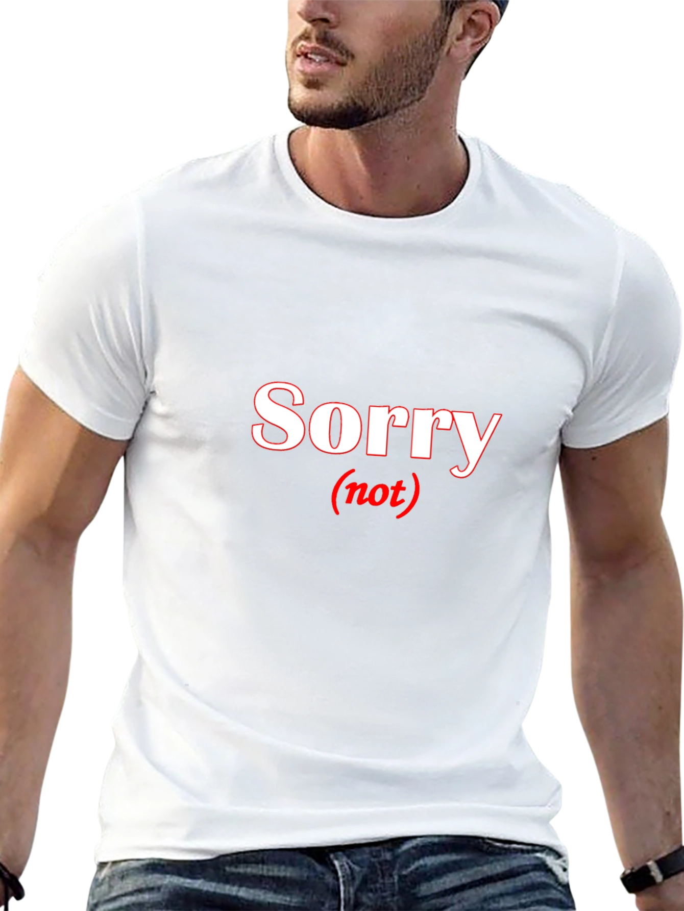 Sorry Not Sorry Black T-Shirt