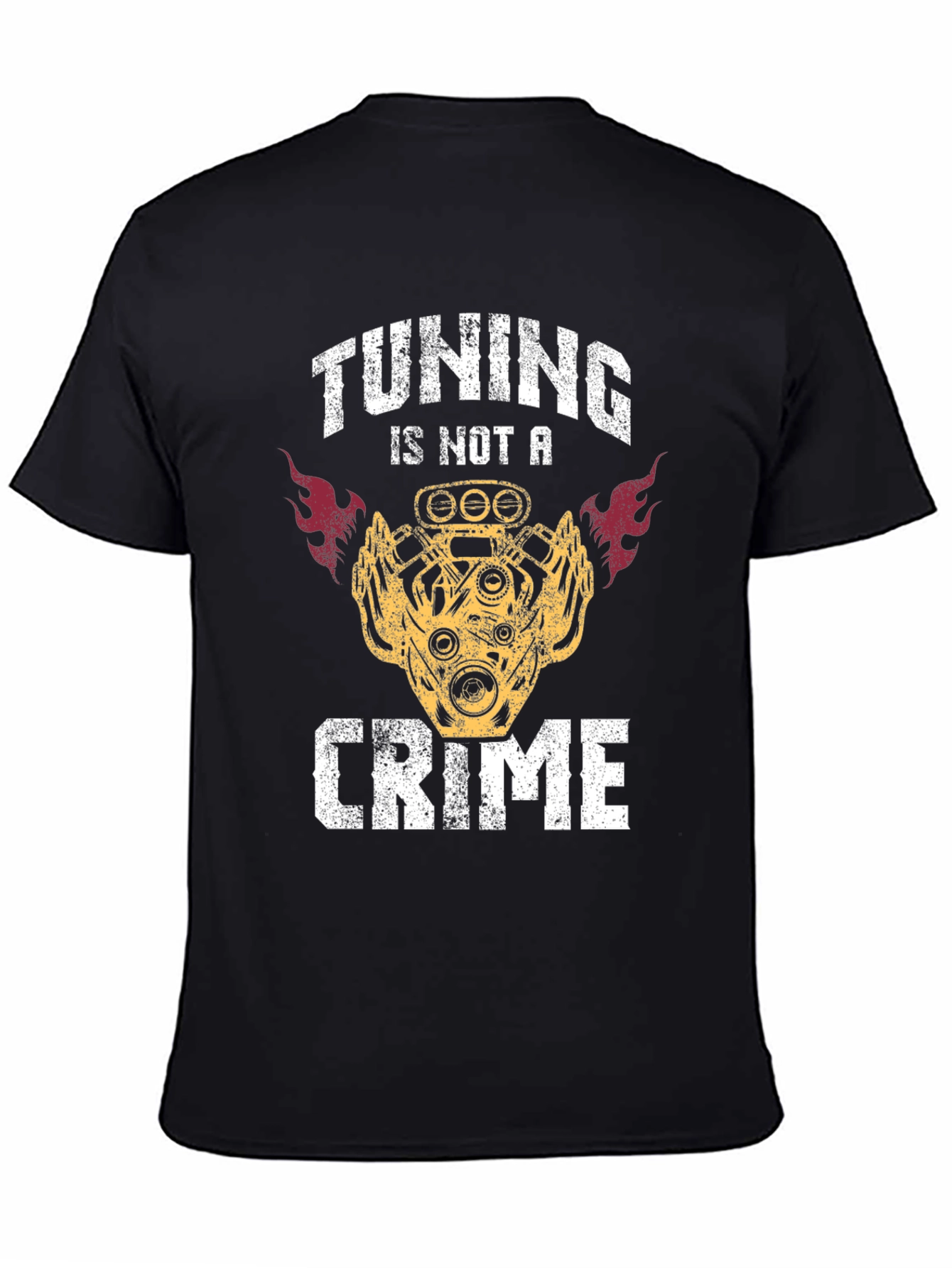 Tuning Is Not A Crime Graphic T-Shirt