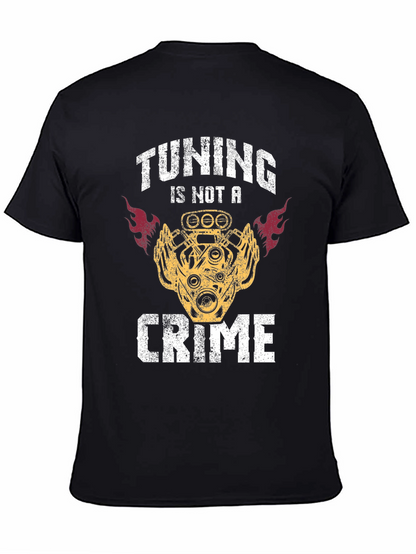 Tuning Is Not A Crime Graphic T-Shirt