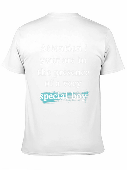 Attention Special Boy Graphic T-Shirt