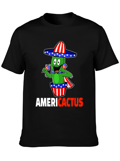 Americactus Patriotic T-Shirt