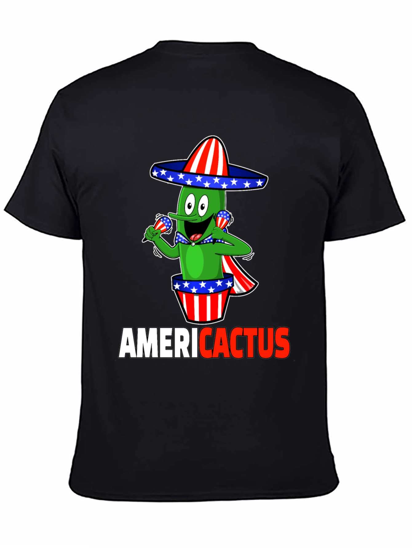 Americactus Patriotic T-Shirt
