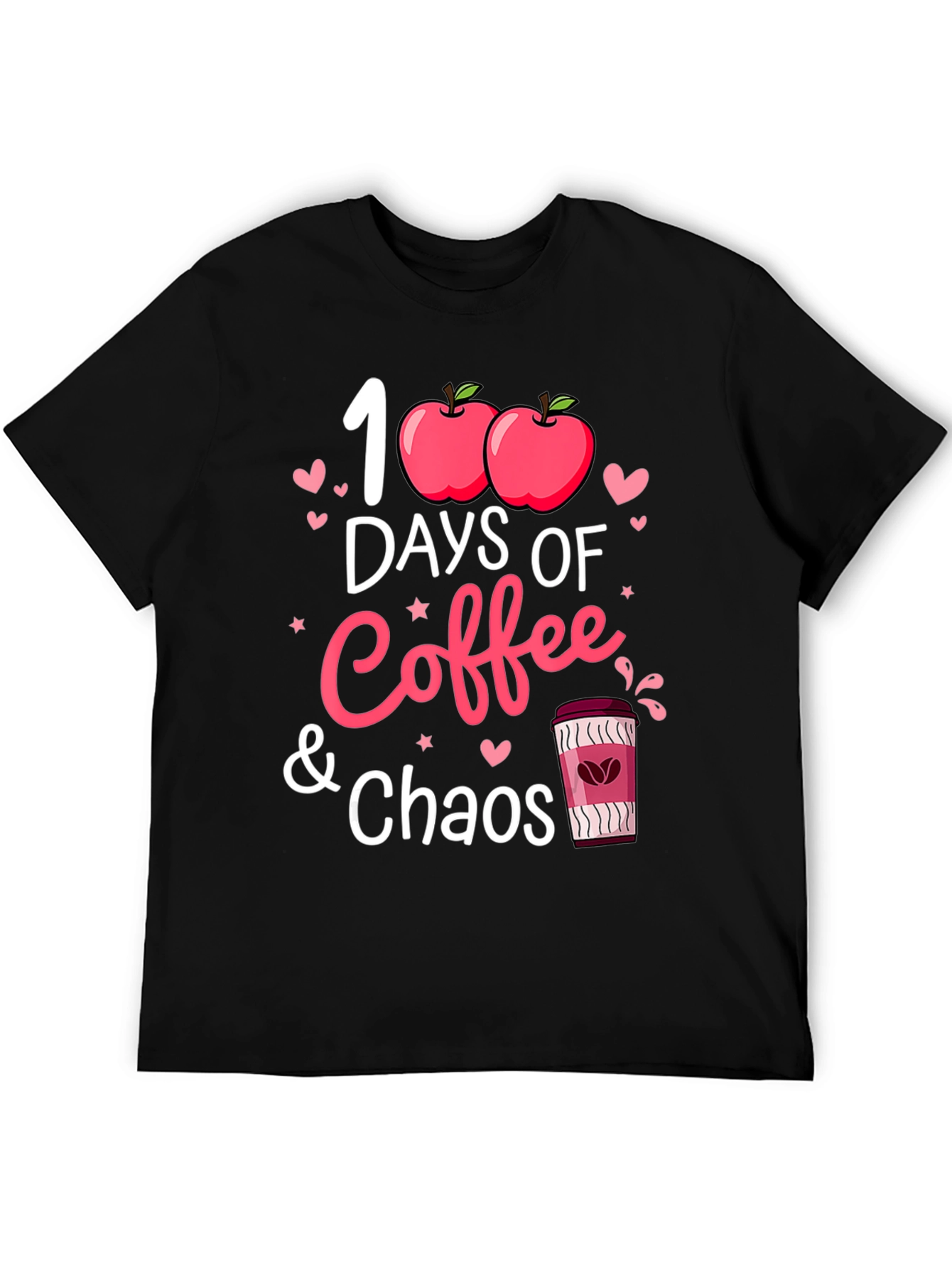 100 Days of Coffee and Chaos T-Shirt