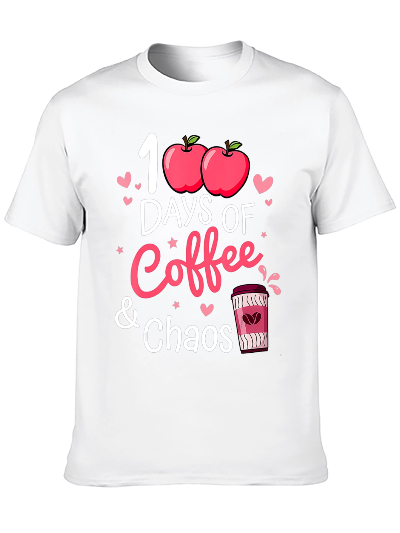 100 Days of Coffee and Chaos T-Shirt