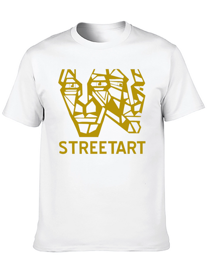 Street Art Geometric Graphic T-Shirt