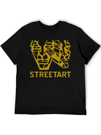 Street Art Geometric Graphic T-Shirt