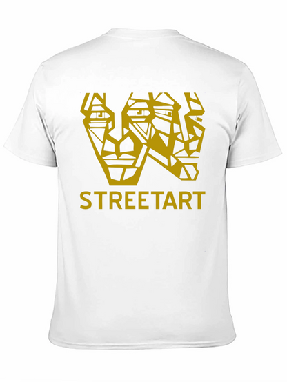 Street Art Geometric Graphic T-Shirt