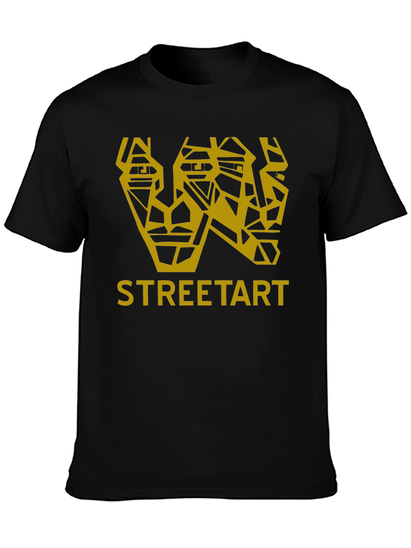 Street Art Geometric Graphic T-Shirt