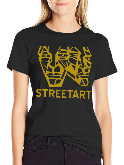 Street Art Geometric Graphic T-Shirt