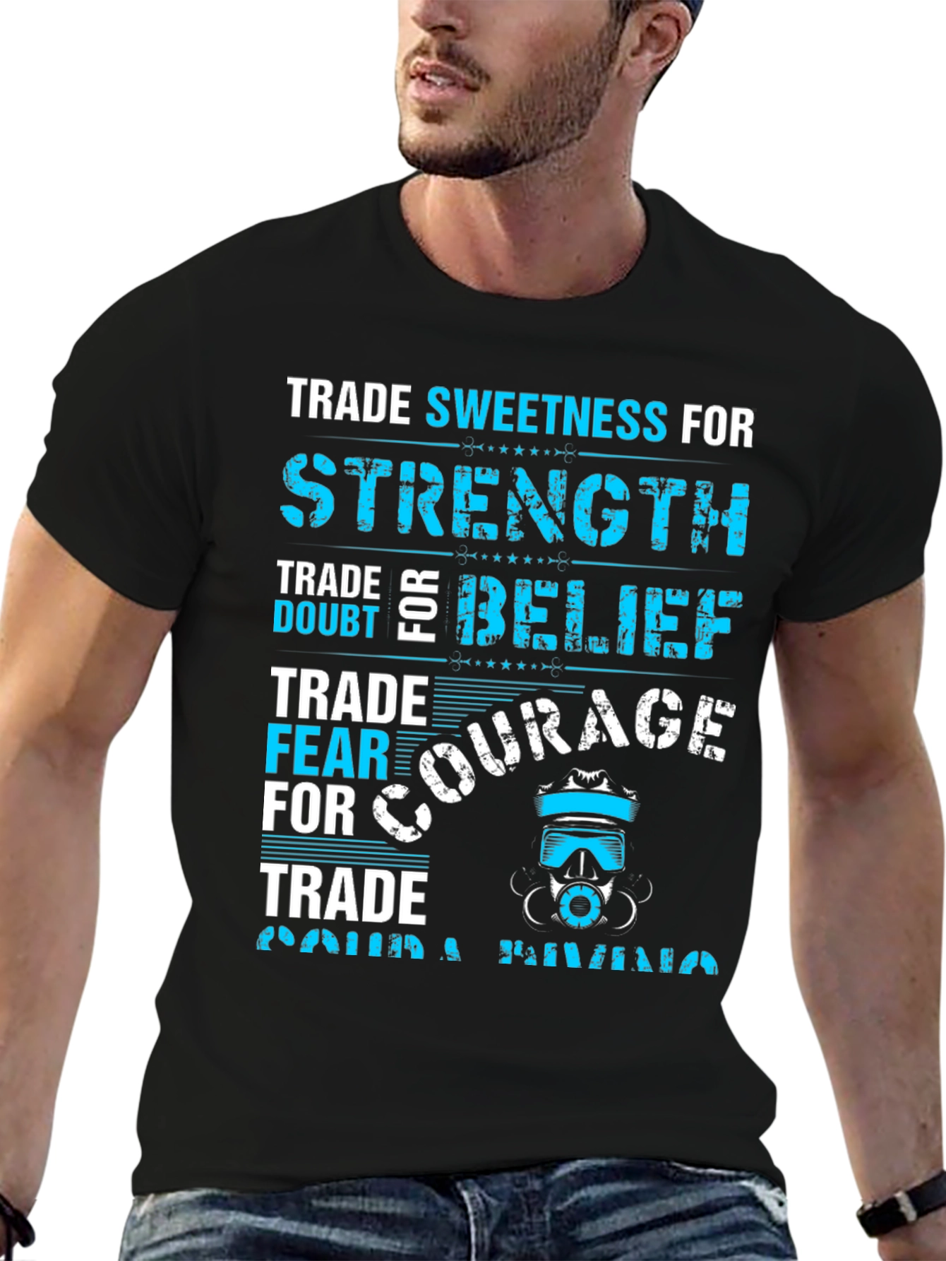 Trade Sweetness for Strength Graphic T-Shirt