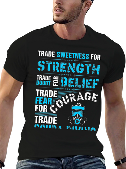 Trade Sweetness for Strength Graphic T-Shirt