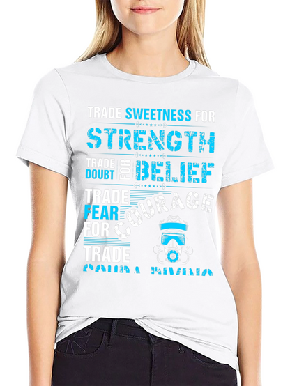 Trade Sweetness for Strength Graphic T-Shirt