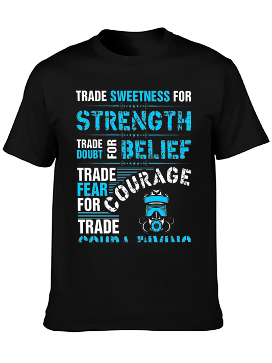 Trade Sweetness for Strength Graphic T-Shirt