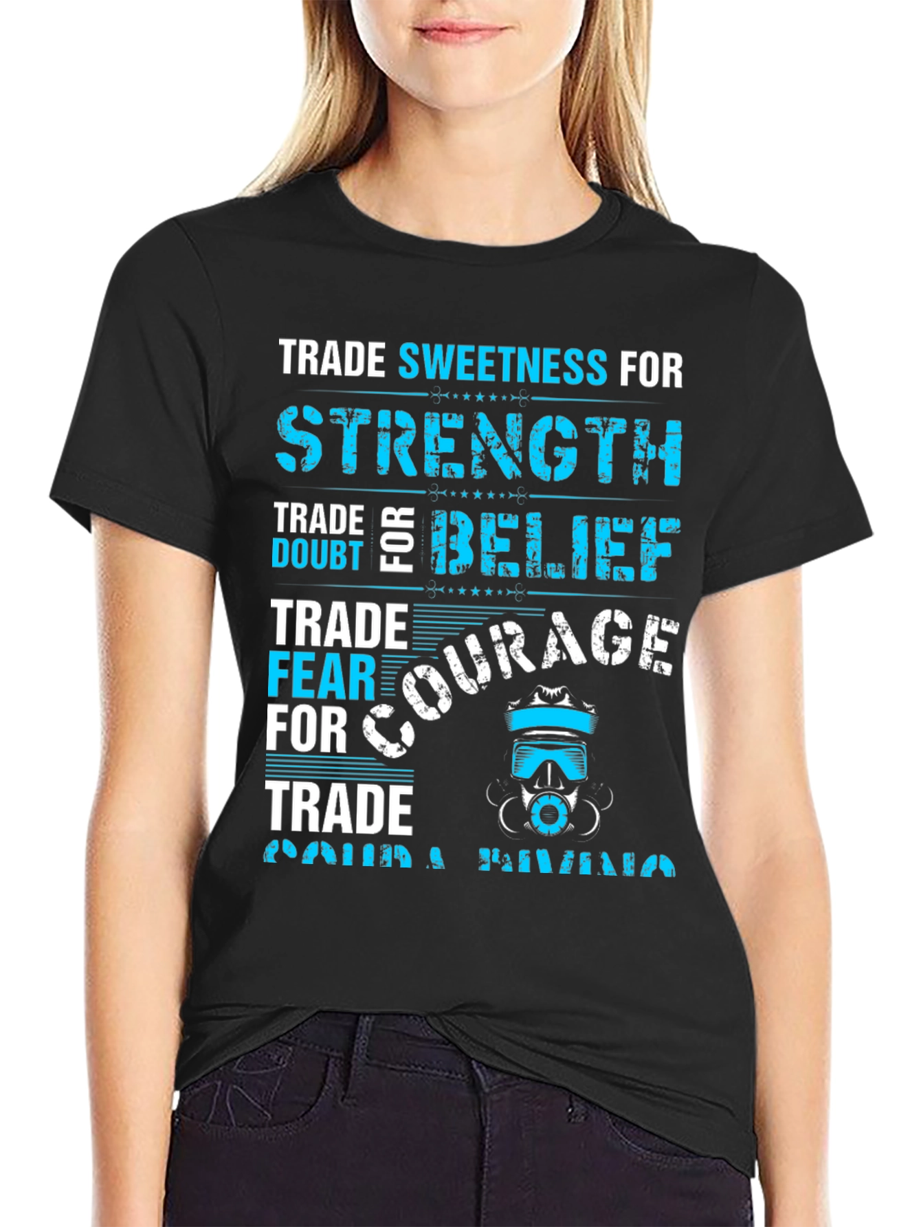 Trade Sweetness for Strength Graphic T-Shirt