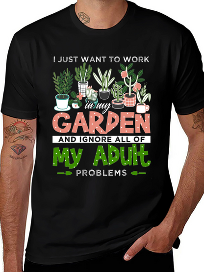 Work In My Garden Graphic T-Shirt