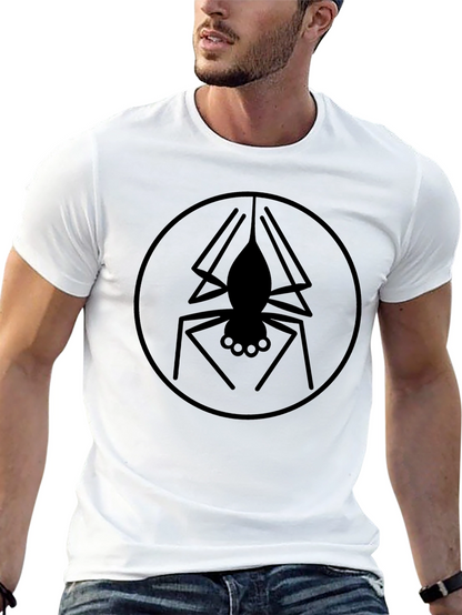 Spider Emblem Black T-Shirt