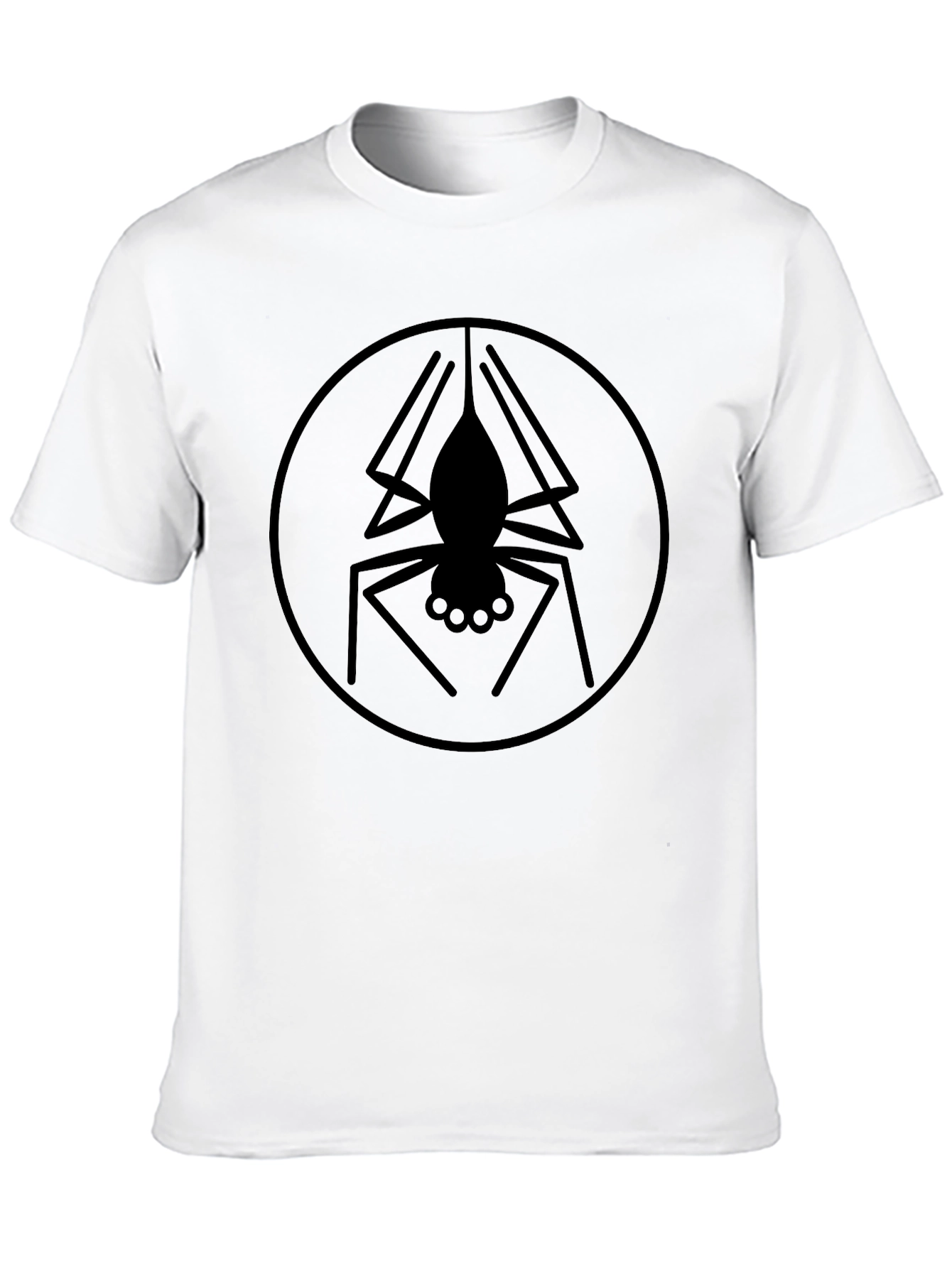 Spider Emblem Black T-Shirt