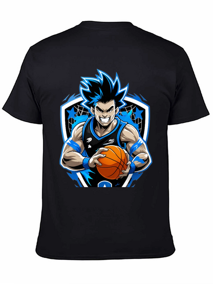 Anime Basketball Player Graphic Tee