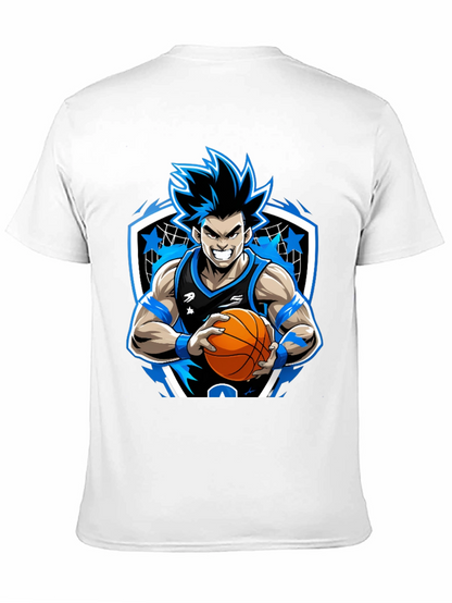 Anime Basketball Player Graphic Tee