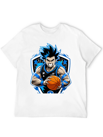 Anime Basketball Player Graphic Tee