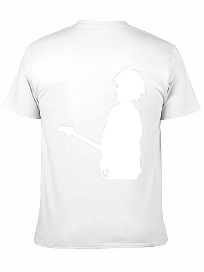 The Cure Band Silhouette Graphic Black T-Shirt