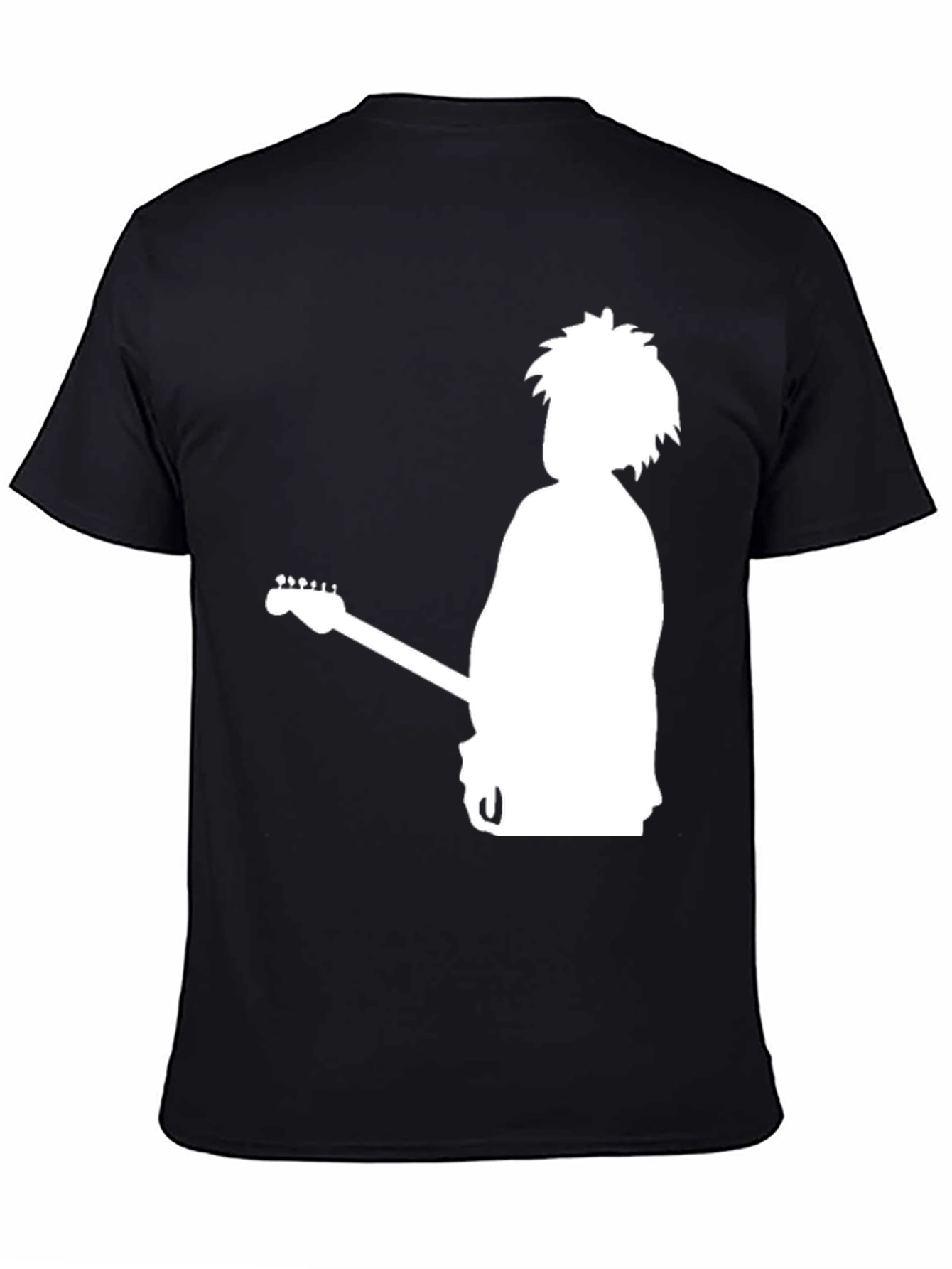 The Cure Band Silhouette Graphic Black T-Shirt