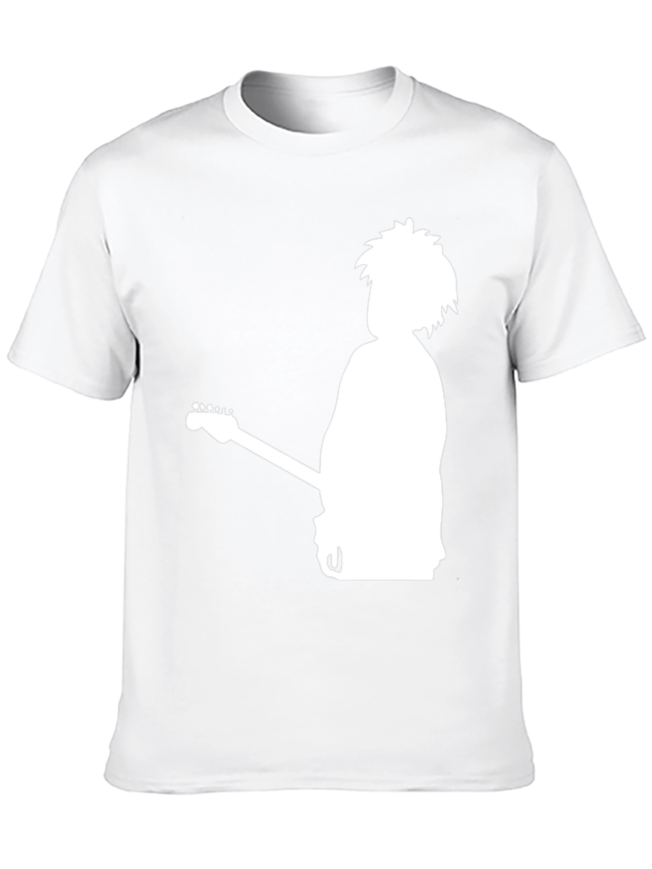 The Cure Band Silhouette Graphic Black T-Shirt
