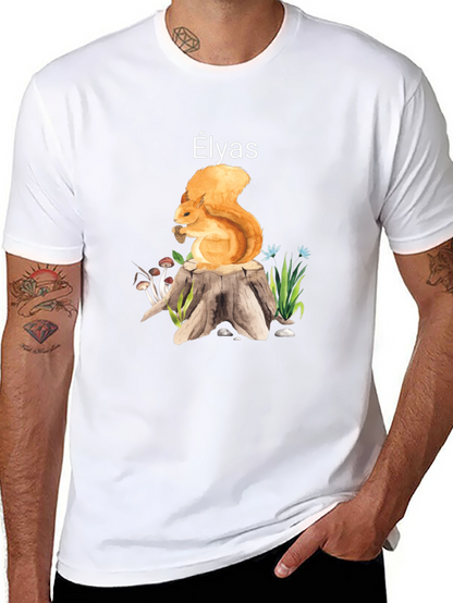 Squirrel Forest Tee - Elyas Custom