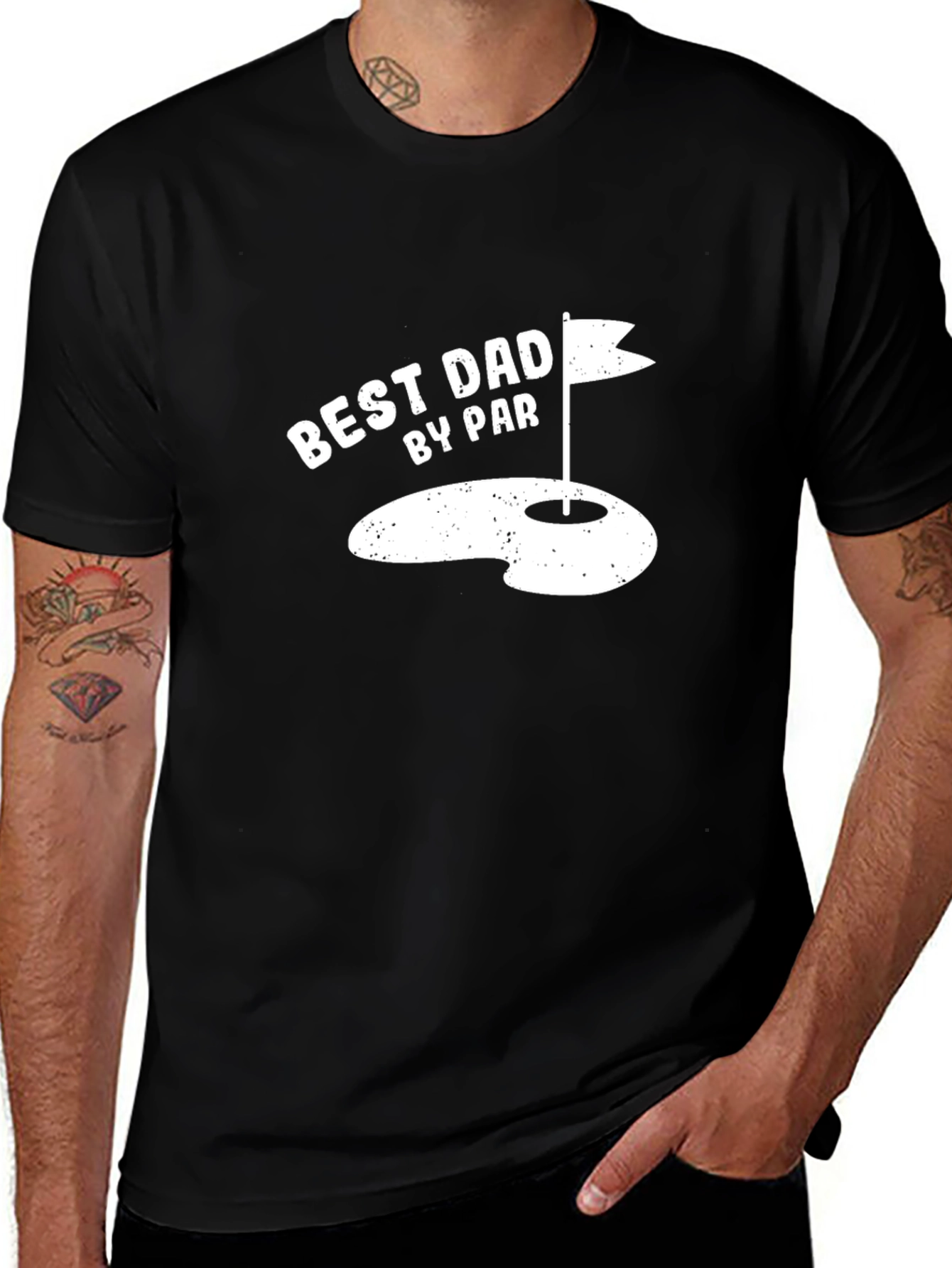 Best Dad By Par Golf T-Shirt