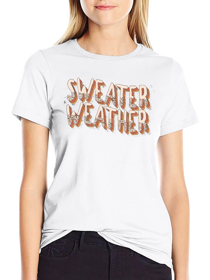 Sweater Weather Graphic T-Shirt