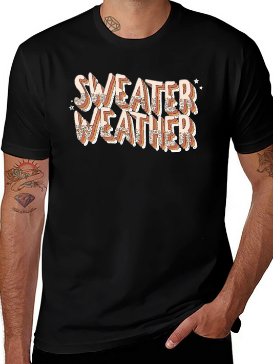 Sweater Weather Graphic T-Shirt