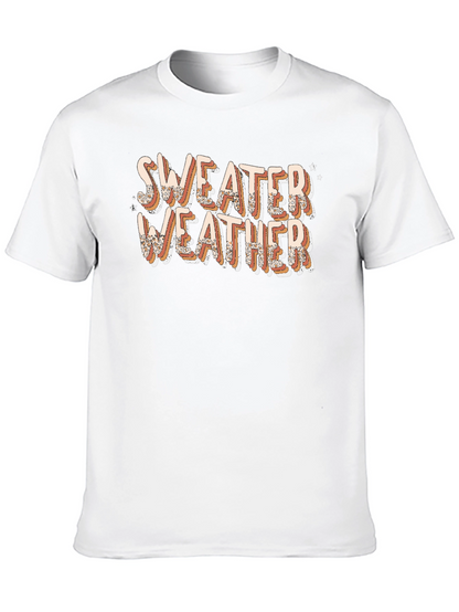 Sweater Weather Graphic T-Shirt