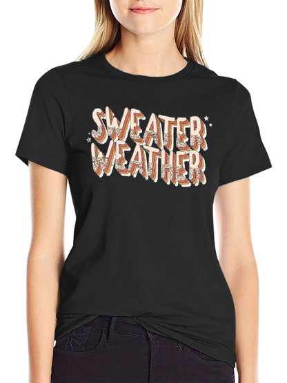 Sweater Weather Graphic T-Shirt