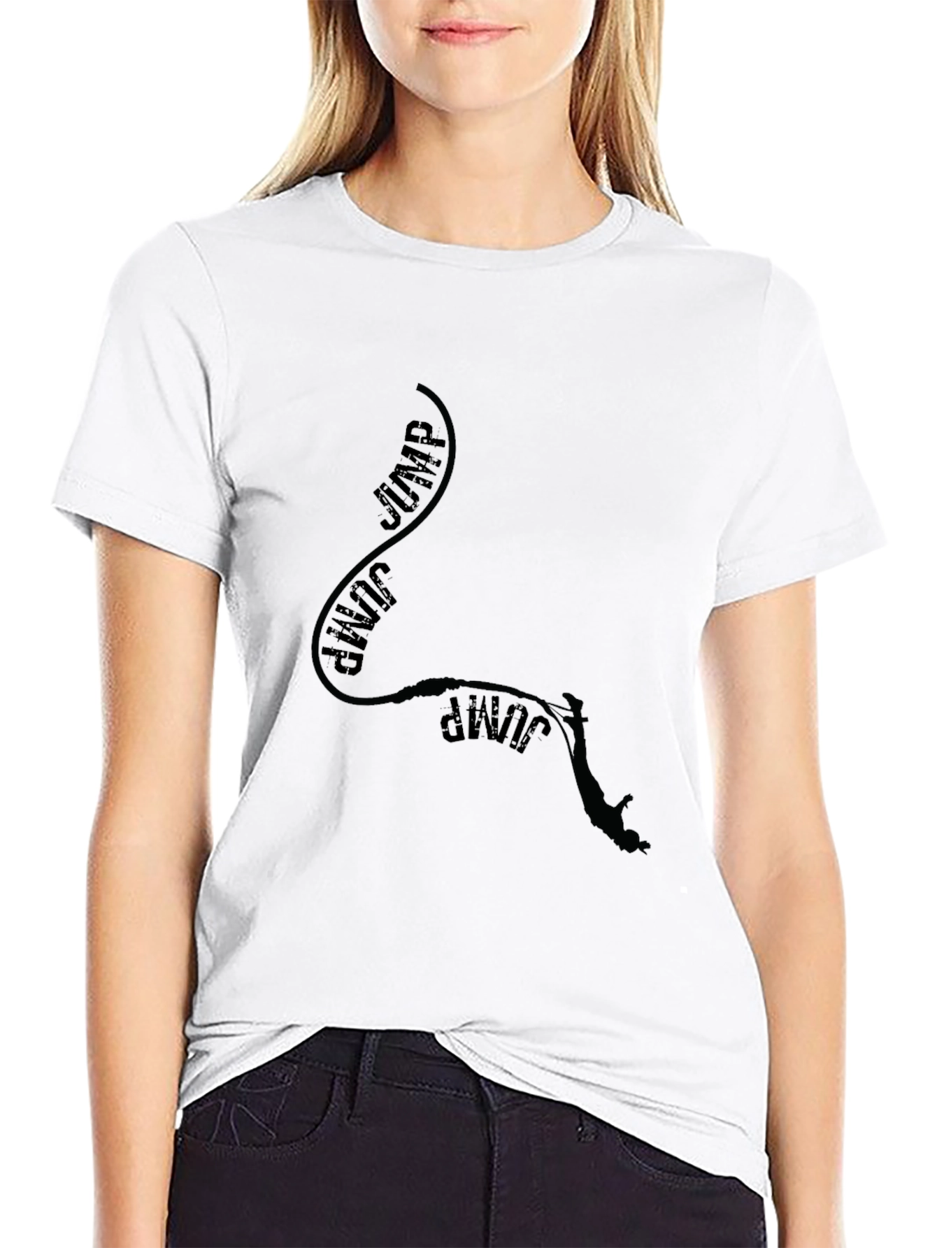 Black Jump Graphic T-Shirt
