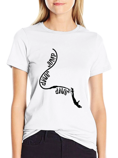 Black Jump Graphic T-Shirt
