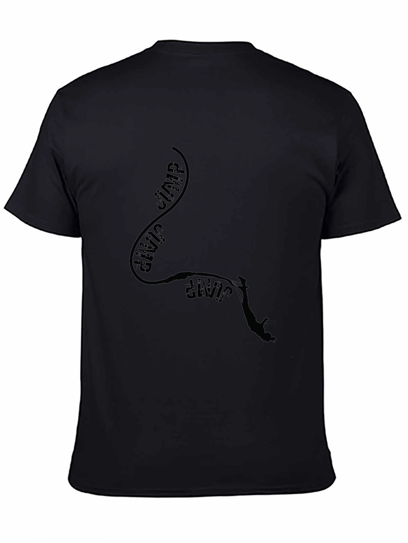 Black Jump Graphic T-Shirt