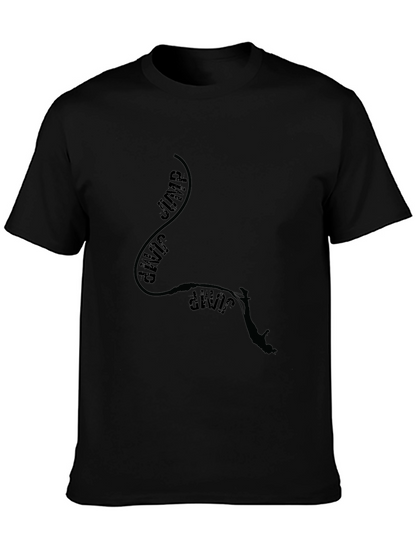 Black Jump Graphic T-Shirt