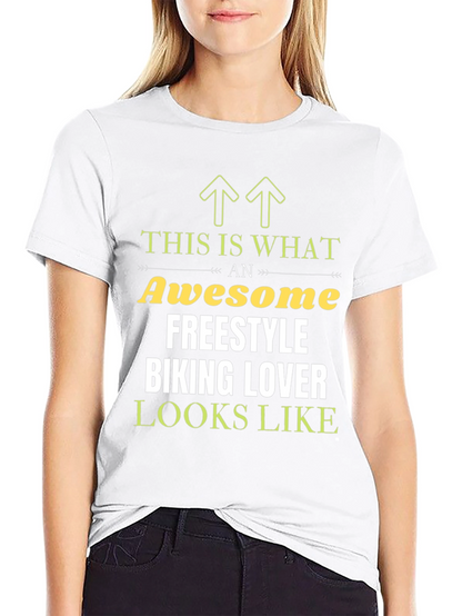 Awesome Freestyle Biking Lover T-Shirt
