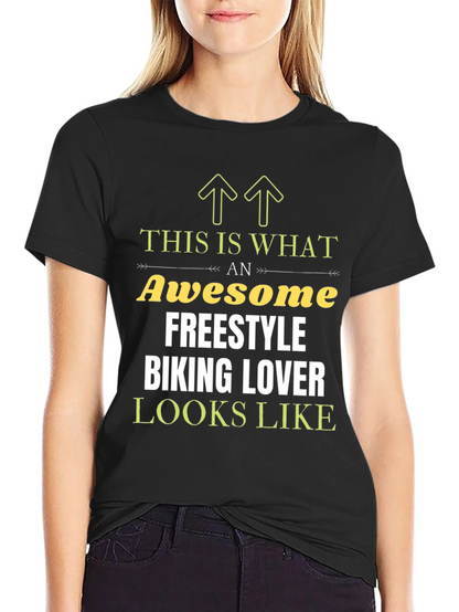 Awesome Freestyle Biking Lover T-Shirt