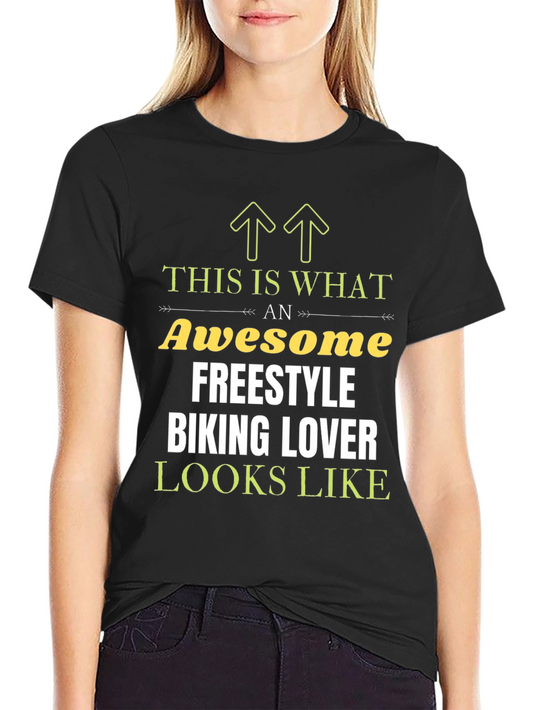 Awesome Freestyle Biking Lover T-Shirt