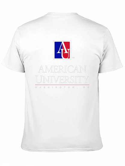 American University Graphic T-Shirt - Black