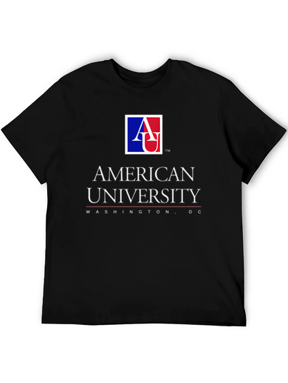 American University Graphic T-Shirt - Black